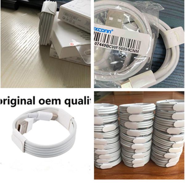 

2020 dhl 100pcs ix generations original oem quality 1m 3ft usb data sync charge phone cable with retail package new-11