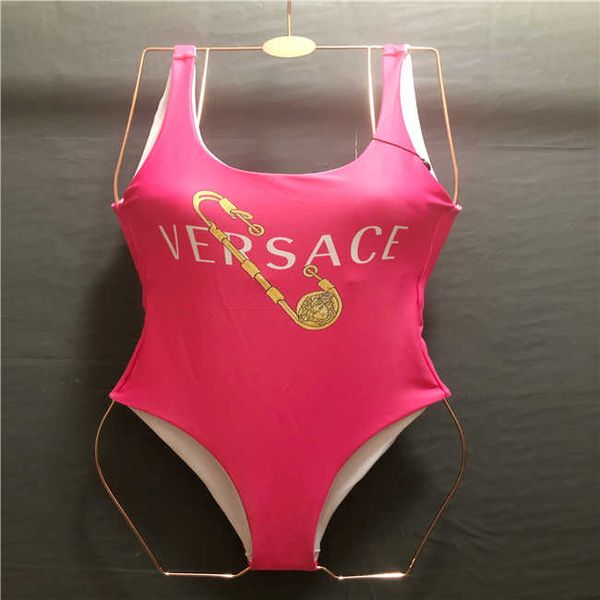 

2020 new bikini gold-stamped swimming suit three points explosive swimming suit split ladies stitching sports swimwear flexible stylish, Black;white