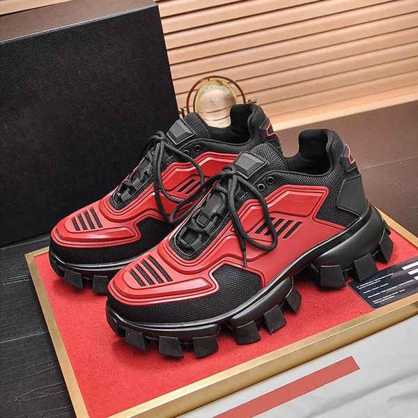 

vintage design mens shoes casual chaussures pour hommes outdoor breathable fashion stylish shoes for men flat with origin box luxury design, Black