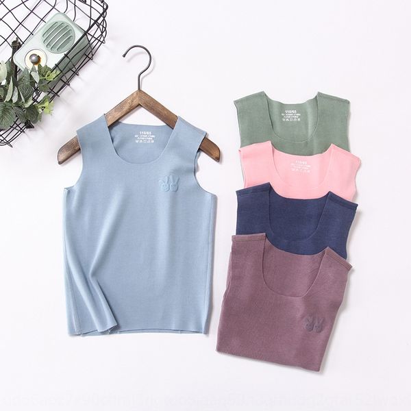 

xwzeo 2020 modal seamless cotton boys and girls wear sleeveless baby thin 2020 children's vest modal seamless cotton vest vestchildren, Blue