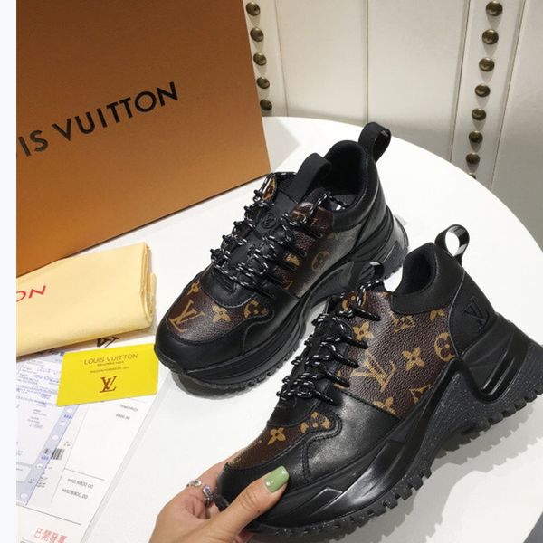 

155 new designer luxury women's casual fashion shoes, women's outdoor casual shoes, high-quality materials, with original box, Black