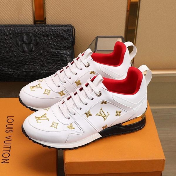 

мода мужчина кроссовки, люкс мужчина случайных дизайнер обувь, новые люди прибытия вскользь кроссовки, быстрая доставка mens tennis вышивка, Red;white