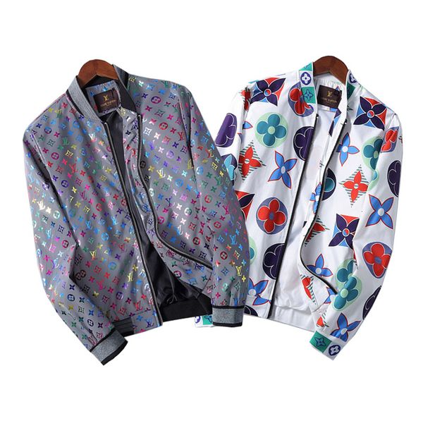 

2020 new designer jacket men fashion spring casual windbreaker hooded bomber jackets male outwear zipper coat hip hop streetwear, Black;brown