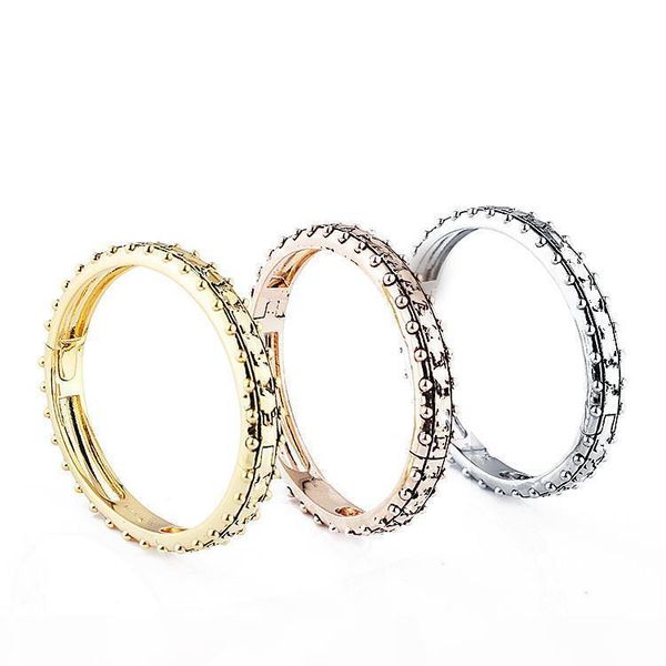 

super new letter bracelet stainless steel jewelry design women bracelet silver rose gold cuffs love bangle valentine's day gift, Black