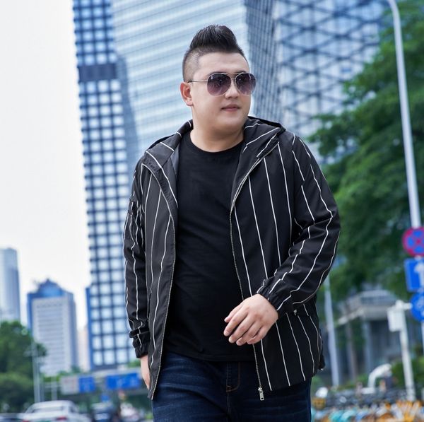 

new mid-length plus size trendy fat loose new mid-length plus size men's trendy fat men's loose coat coat, Tan;black