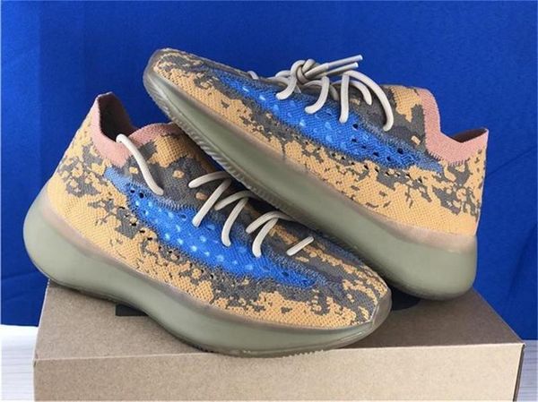 

originals 380 blue oat q47306 reflective alien men women outdoor shoes kanye west originals outdoor shoes size 36-48 0q0, Black