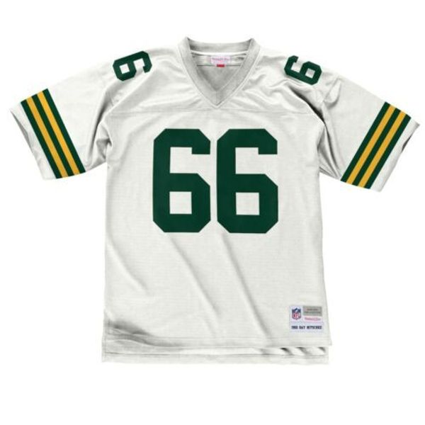 

ray nitschke mitchell ness белый пенсионер наследие джерси, Gray