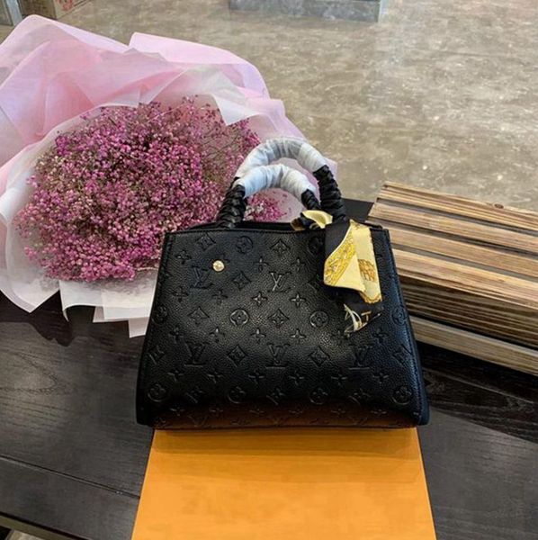 

роскошные кожаные классические плечо сумки женщин кожаные сумки женщин сумки сумки crossbody -l1487, Black