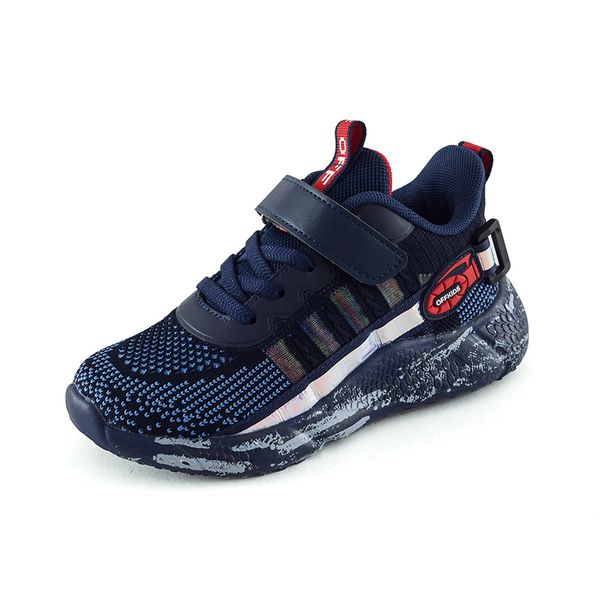 

sport kids sneakers children casual shoes for boys sneakers girls shoes breathable mesh running trainers fashion tenis infantil, Black