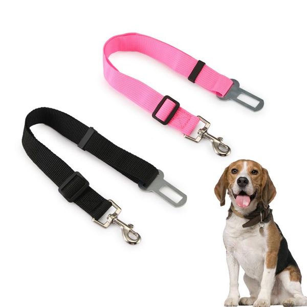 

onever 1pc pet safety seat belt car dog pets seatbelt restraint harness leash universal adjustable 35-65cm car security keep
