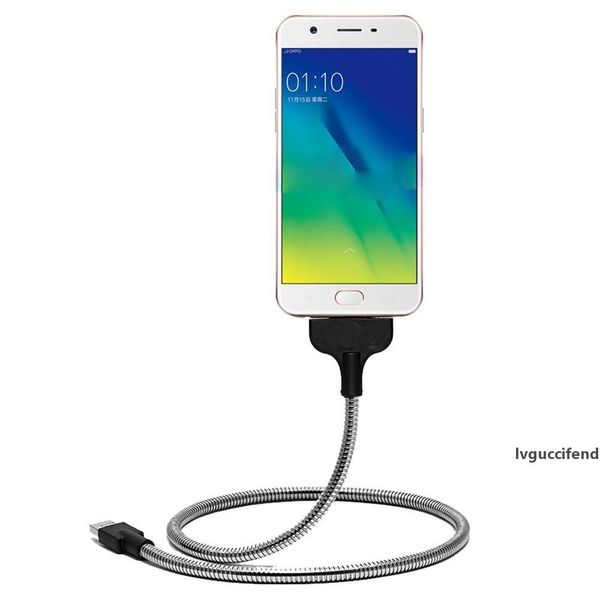 

dhl hand metal flexible stand charge cable car dock flexible stand up cable charge hand holder for samsung s8 android type-c