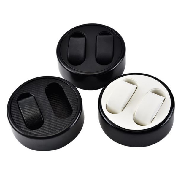 

творческое high end автоматических часы box часы для хранения ювелирных изделий держателя дисплей кожа pu часы box сверхтихого motor шейкер, Black;white