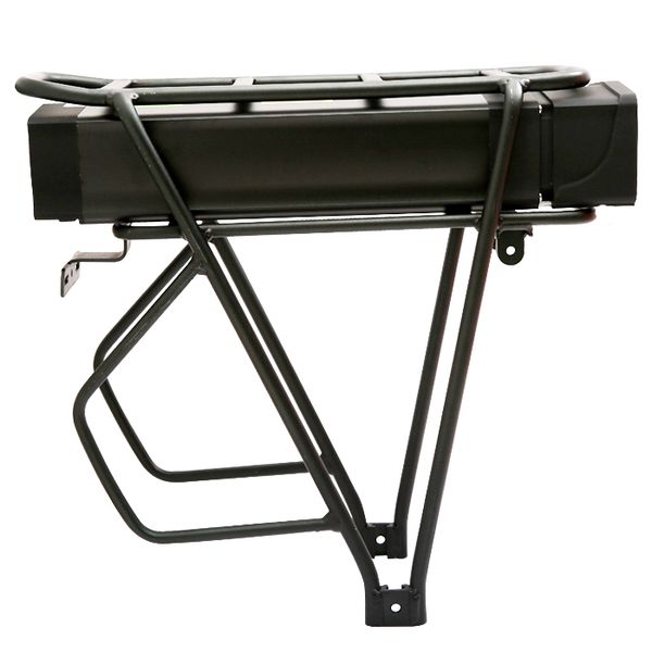 

eu us tax included 750w 1000w ebike rear rack battery pack 48v 20ah 22ah 25ah 28ah with carrier rack and 54.6v charger