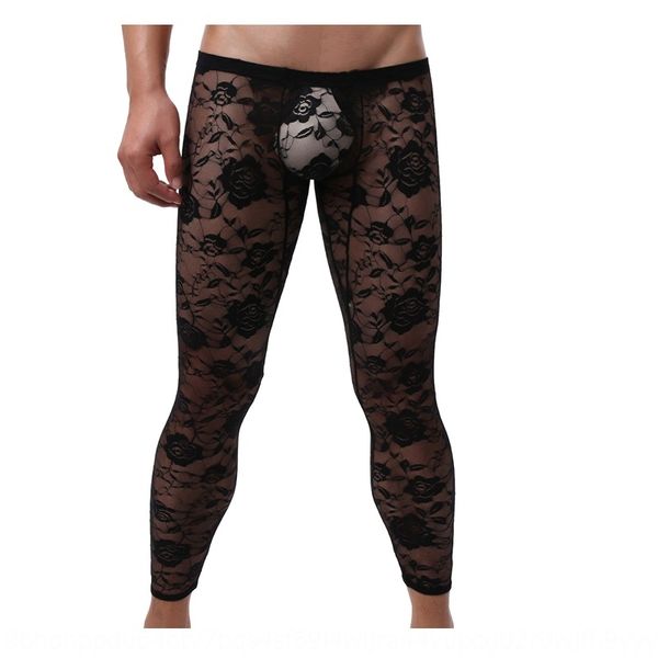 

фитнес lace главнаяглавной furnishingmen шнурок напечатана тонкие брюки стрейч дома бодибилдинг вышитой новый фитнес-брюки, Black;brown