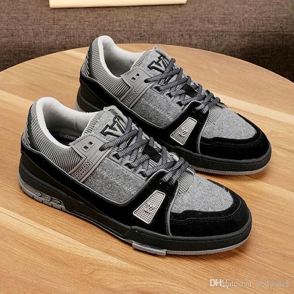 

trainer sneaker men 's shoes fashion autumn and winter lightweight footwears vintage low casual men shoes with origin
