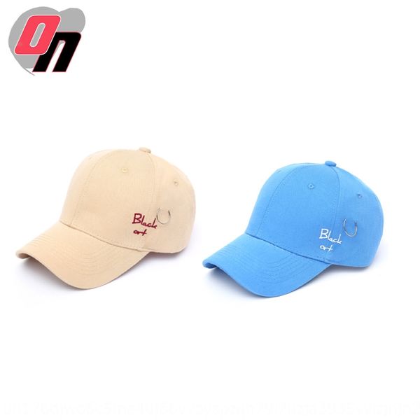 

season new baseball women' net red simple all-match baseball korean outdoor casual solid color cap men' bent cornice cap, Blue;gray