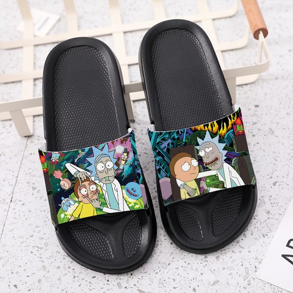 

slides men women for kids slippers 2020 home flip flops female+shoes sneaker house shoes summer flat sandals shower funny y200706, Black