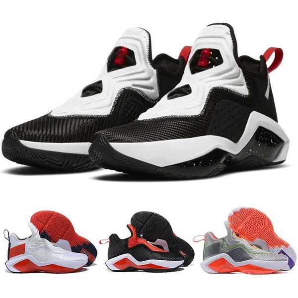 

lebrons солдаты 14 xiv ep hare мужчины баскетбол обувь джеймс 1 chausures солдаты белого черный красный спорт mens кроссовки кроссовки разме