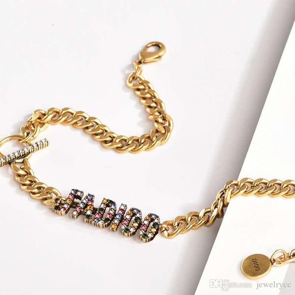 

selling diamond classic alphabet jewelry set jewelry women bracelet