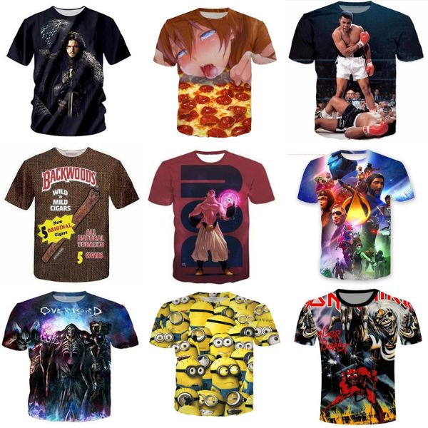 

cardi b 3d printed women men's casual sort sleeves t-sirts#802, White;black