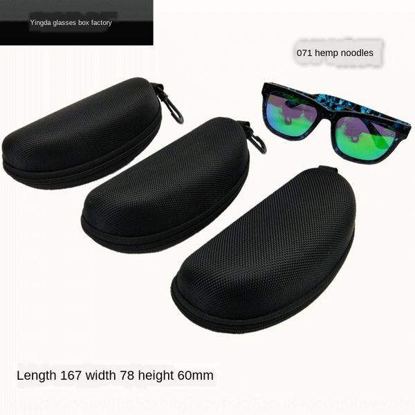 

new sun box glasses case zipper black eva sun glasses box zipper bag soft bag, Blue