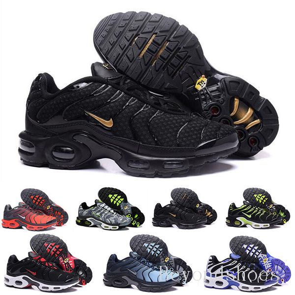 

discount hight quality sports casual shoes new tn men black white red mens breathable runner sneakers man trainers tennis shoes hu-9c