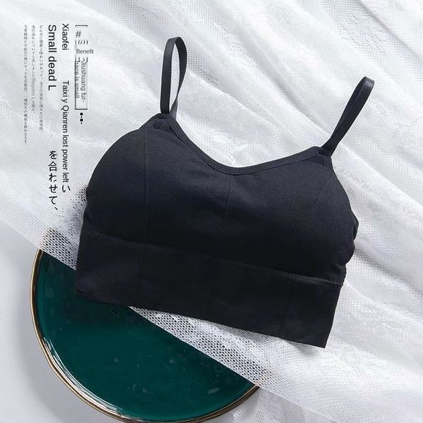

81km-9337 japanese and korean women's clothing 2020 summer new underwear yoga non-steel ring sports bra underwear, Camo