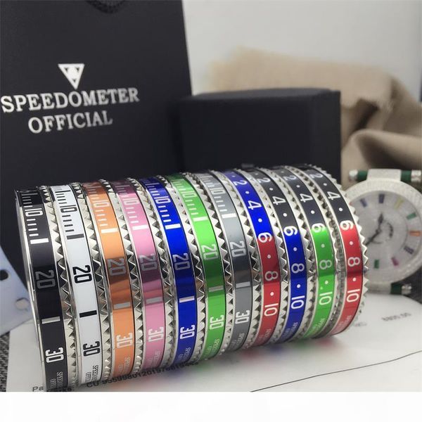 

g luxury fashion watches style cuff bracelet stainless steel mens jewelry fashion party bracelets for women men with retai, Black