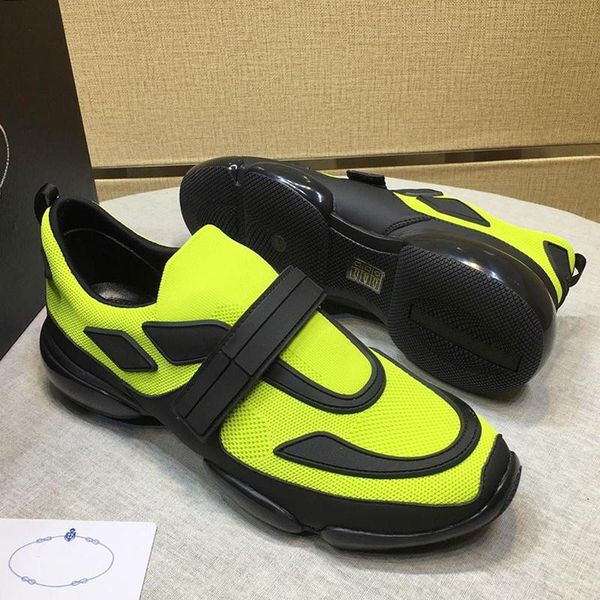 

cloudbust sneakers men 's shoes breathable luxury footwears design hook &loop casual men shoes drop ship with origin box, Black