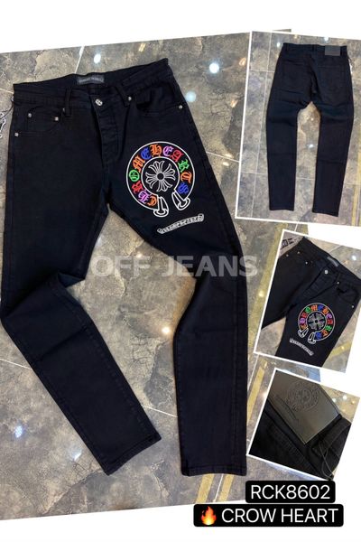 

fashion mens ripped biker jeans leather patchwork slim fit black moto denim joggers for male distressed jeans pants ~~w31#, Blue