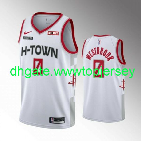 

russell westbrook #0 sponsor jersey new nkvest stitched basketball jerseys, Gray