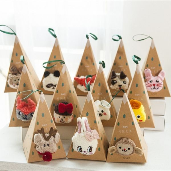 

new coral fleece winter thickened stereo cartoon embroidered christmas embroidery floor christmas socks half velvet home socks, Pink;yellow