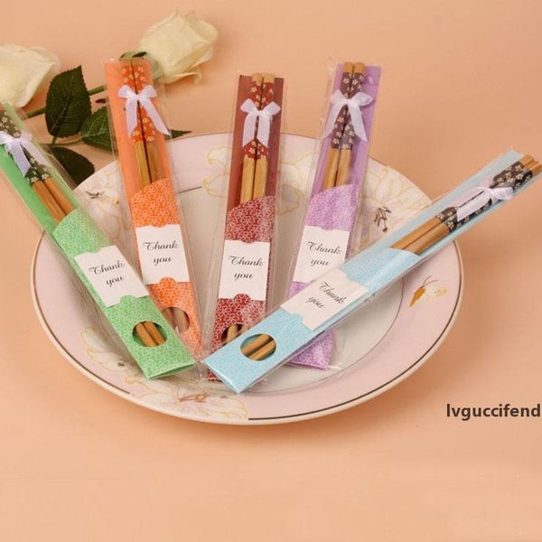 

china east meet west natural bamboo chopsticks tableware wedding favor party gift souvenirs za5423