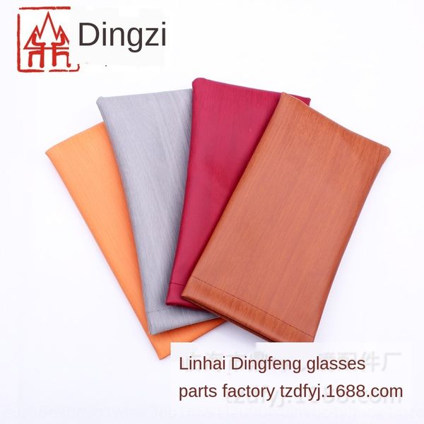 

high-end brand spring mouth automatic closed bag boutique jewelry shop special sun glasses sunglasses bag automatic storage, Blue