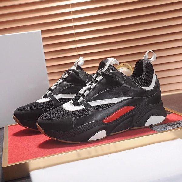 

fashion vintage mens shoes b22 calfskin sneaker plus size lace -up comfortable casual fashiontype style shoes calzado deportivo para hombre, Black