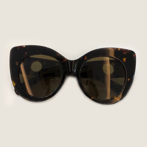 

new style 2019 cat eye sunglasses women brand designer sun glasses with brand box acetate frame11, White;black