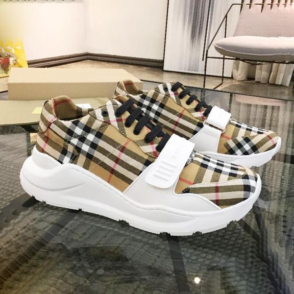 

breathable men shoes fashion vintage check cotton sneakers casual shoes for men luxury zapatos de hombre womens shoes drop ship with box, Black