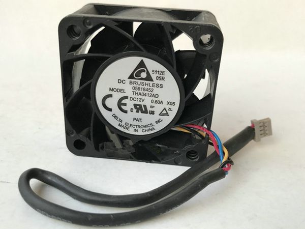 

for delta tha0412ad 4cm 4020 dc 12v 0.60a fan dual ball bearing high air flow 40*40*20mm