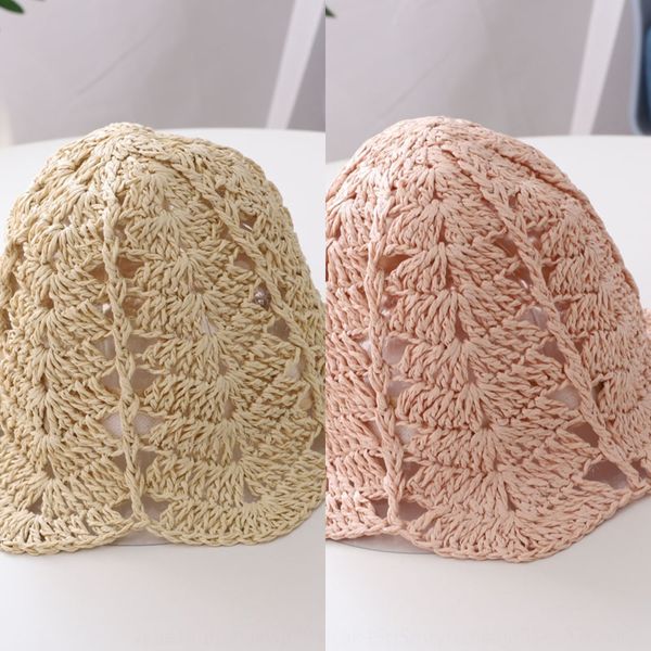 

бид детские ручных дышащих детских соломенных иных ведро ведро солома рыбак корейски вс шляпы лето новый рыбак шляпа, Yellow