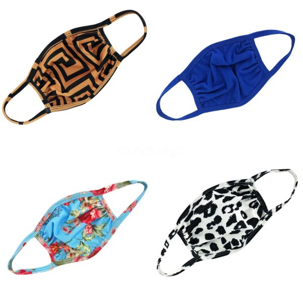 

1pc anti dust fa mout mask breatable cotton protective cartoon cute anti-dust mout fa mask#111, Black