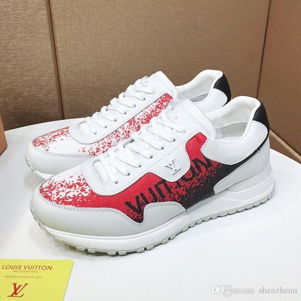 

new mens shoes luxury fashion run away sneaker chaussures pour hommes luxury sports footwears mens shoes sneakers zapatos de hombre fast shi, Black