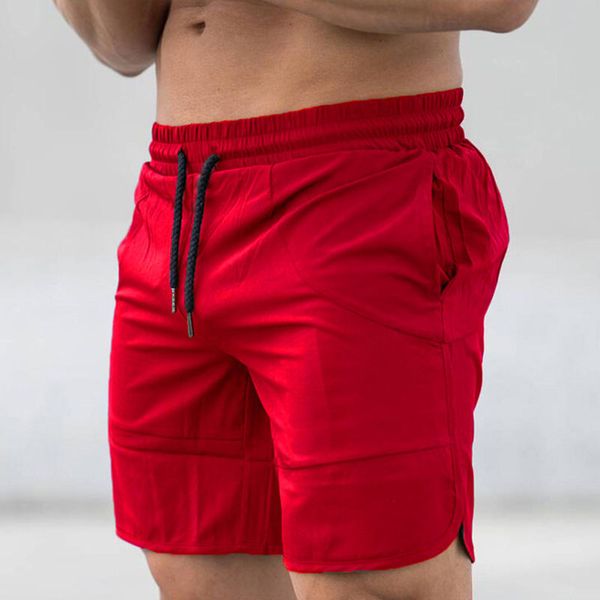 

summer running sports shorts men sports fitness jogging breathable shorts quick dry mens gym exercise gyms casual pants, White;black