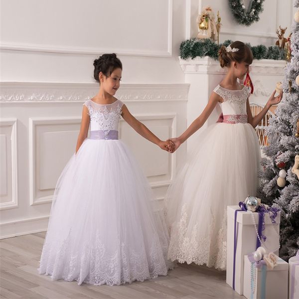 

New Children's dress Girls from 2 to 11 years old Evening Ball Dresses For Wedding Princess Dress for Graduation Party Official Event Dress