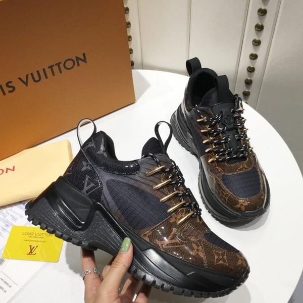 

043 new designer luxury women's casual fashion shoes, women's outdoor casual shoes, high-quality materials, with original box, Black