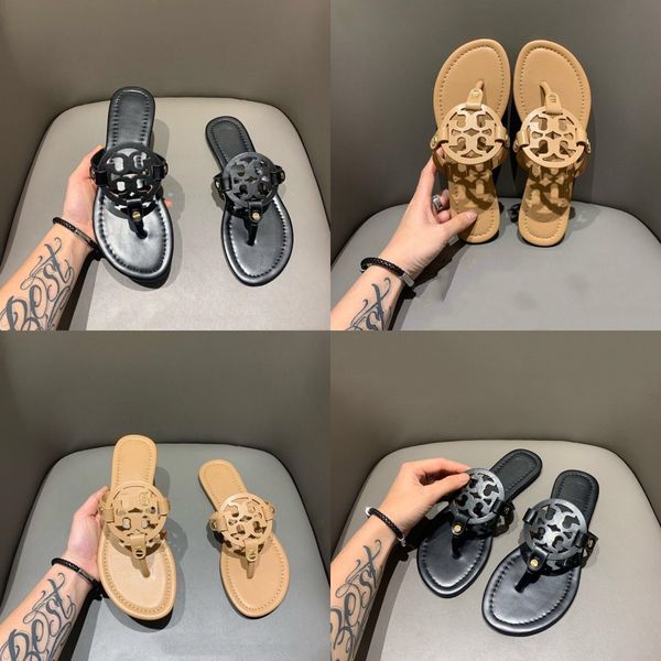 

women's real fox hair slippers s 's ffy furry slides ladies open toe sandals beach plush flip flops home shoes 407, Black