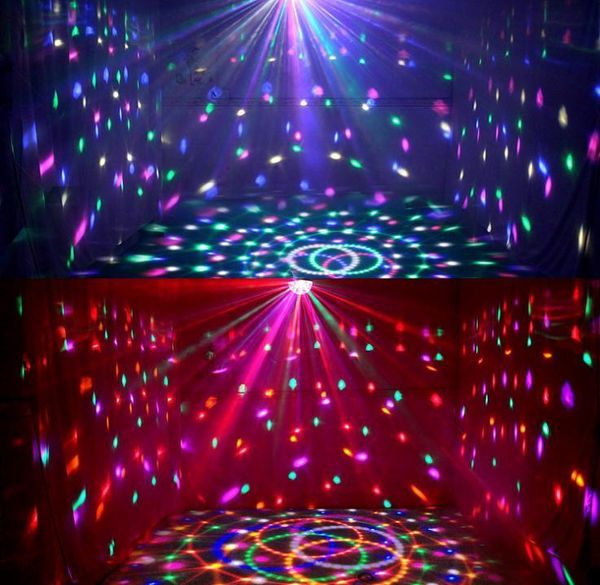 

dj club disco ktv party bar rgb crystal led ball projector stage effect light 6 colors auto&voice-activated night light decor llighting