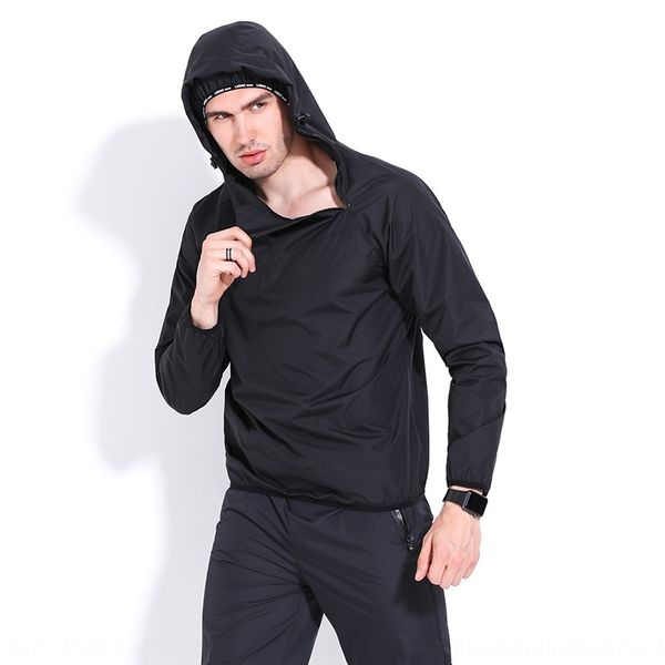 

sports leisure fitness exercise exercise hooded suit men's fitness sweat clothes men's sweat clothes running sports, White;black