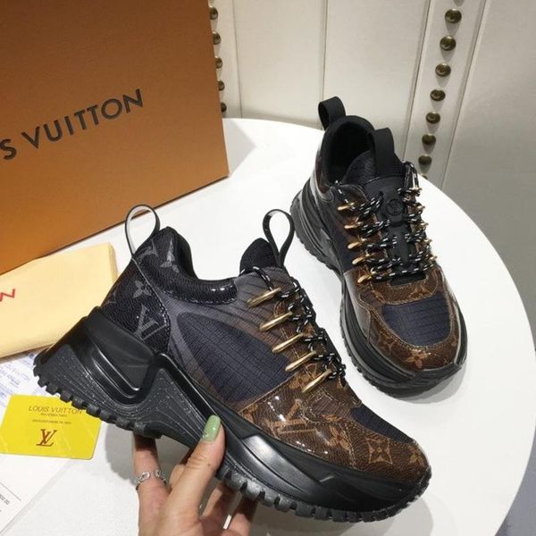 

044 new designer luxury women's casual fashion shoes, women's outdoor casual shoes, high-quality materials, with original box, Black