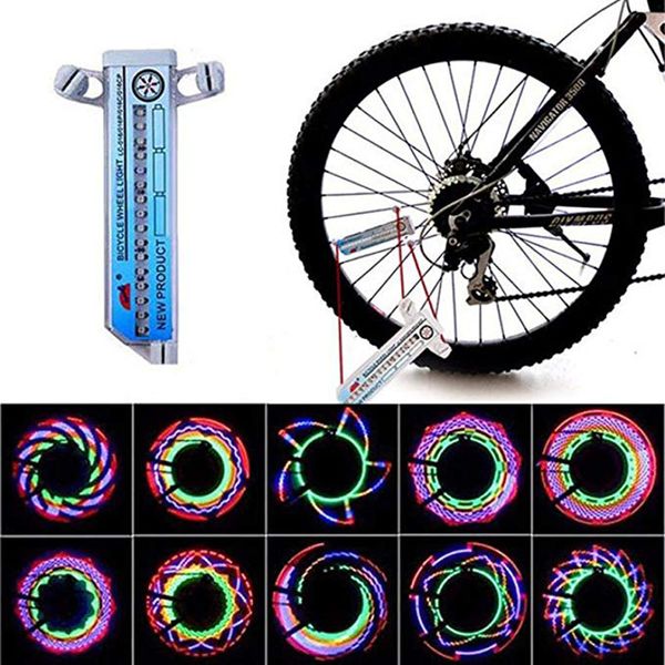 

bike lights 32 led flash spoke light lamp outdoor cycling for wheel bicycle motorcycle tyre tire accessory