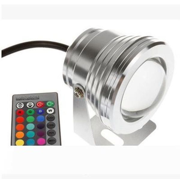 

10w 12v led floodlight warm cool white rgb outdoor led underwater lights waterproof ip68 garden lights